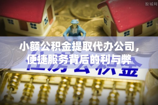 玉林小额公积金提取代办公司，便捷服务背后的利与弊