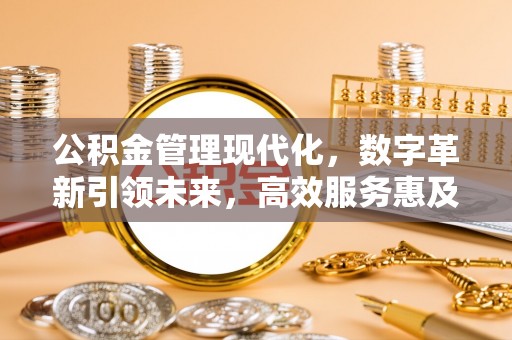 玉林公积金管理现代化，数字革新引领未来，高效服务惠及民生