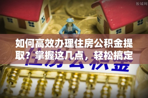 玉林如何高效办理住房公积金提取？掌握这几点，轻松搞定！