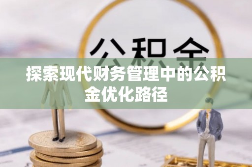 玉林探索现代财务管理中的公积金优化路径