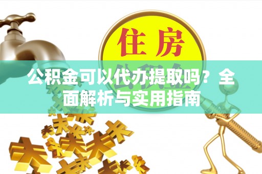 玉林公积金可以代办提取吗？全面解析与实用指南