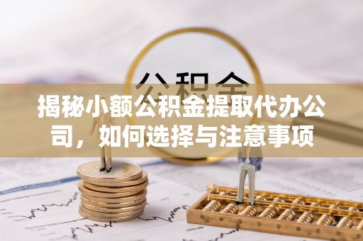 玉林揭秘小额公积金提取代办公司，如何选择与注意事项