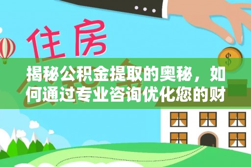 玉林揭秘公积金提取的奥秘，如何通过专业咨询优化您的财务规划