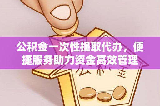 玉林公积金一次性提取代办，便捷服务助力资金高效管理
