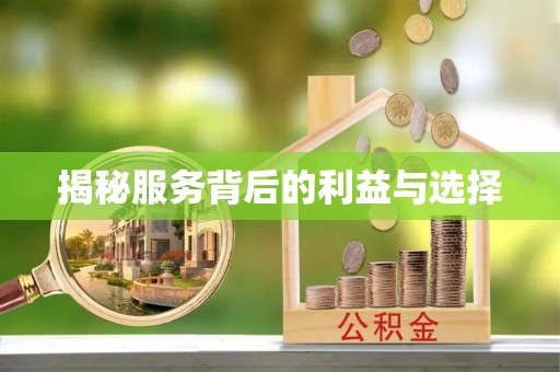 玉林揭秘服务背后的利益与选择